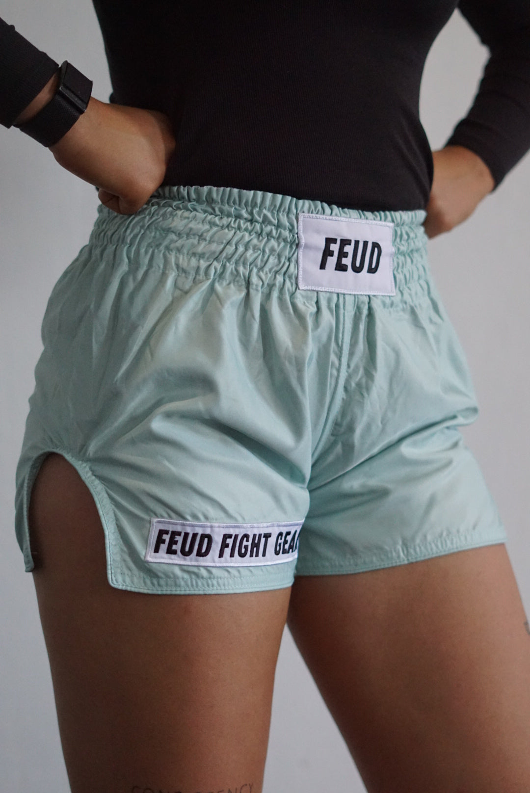 sage green Thai shorts Australia
