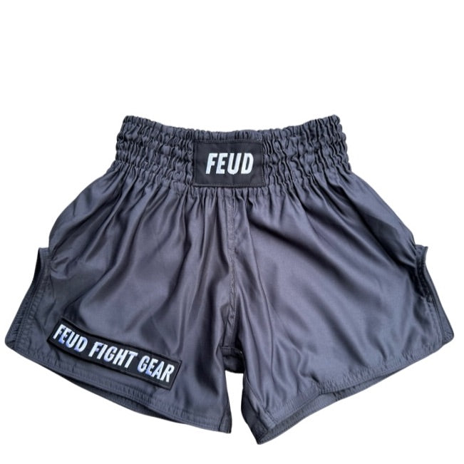 Gunmetal Grey Thai Shorts front product view