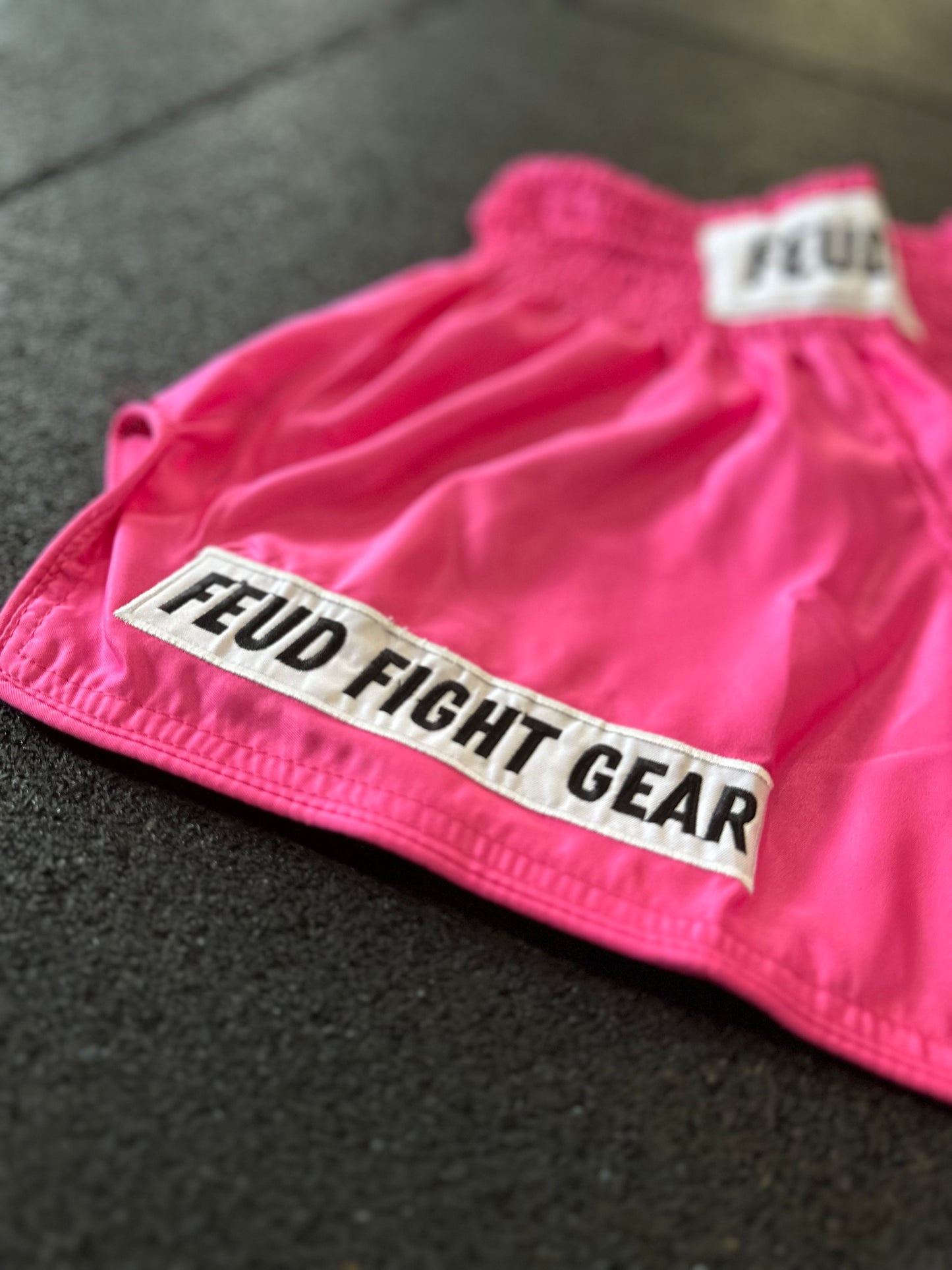 Pink thai shorts