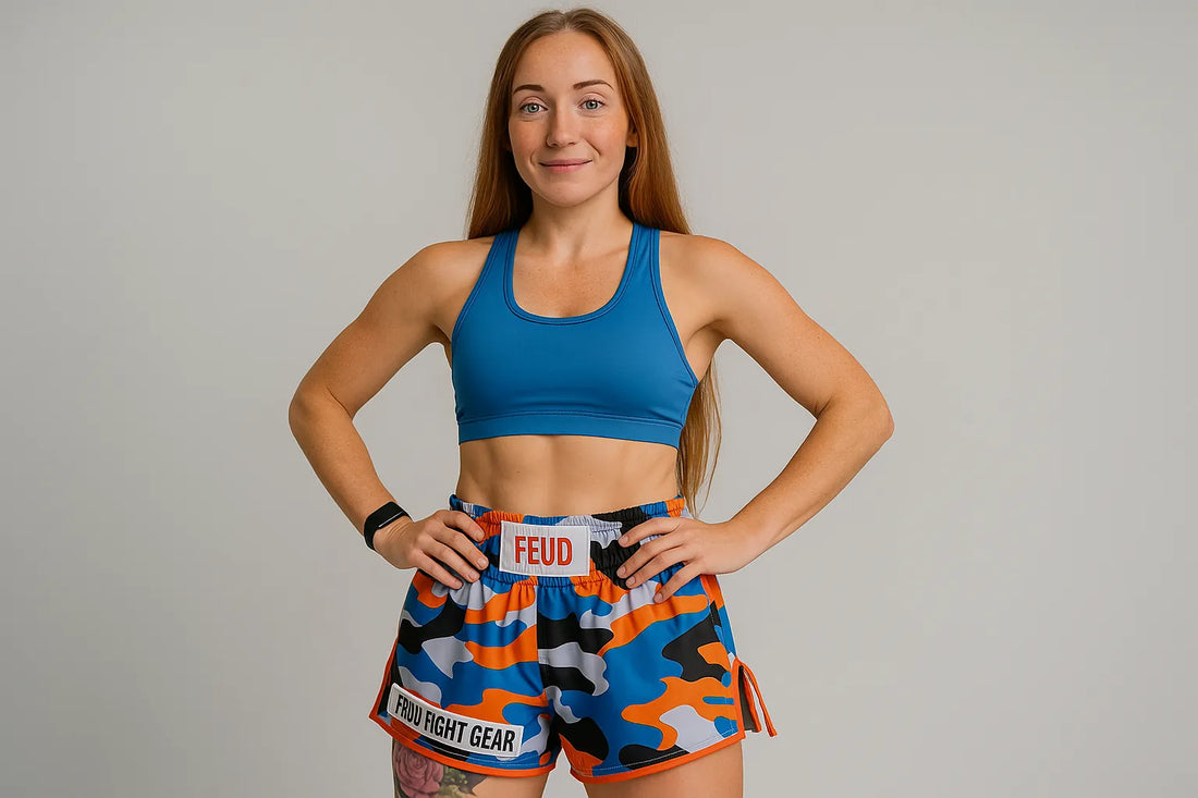 Custom Female Muay Thai Kickboxing Shorts
