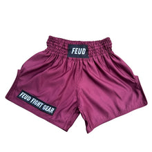 Load image into Gallery viewer, Burgundy Thai Shorts
