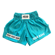 Load image into Gallery viewer, Teal Thai Shorts
