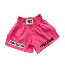 Load image into Gallery viewer, Custom pink Thai shorts
